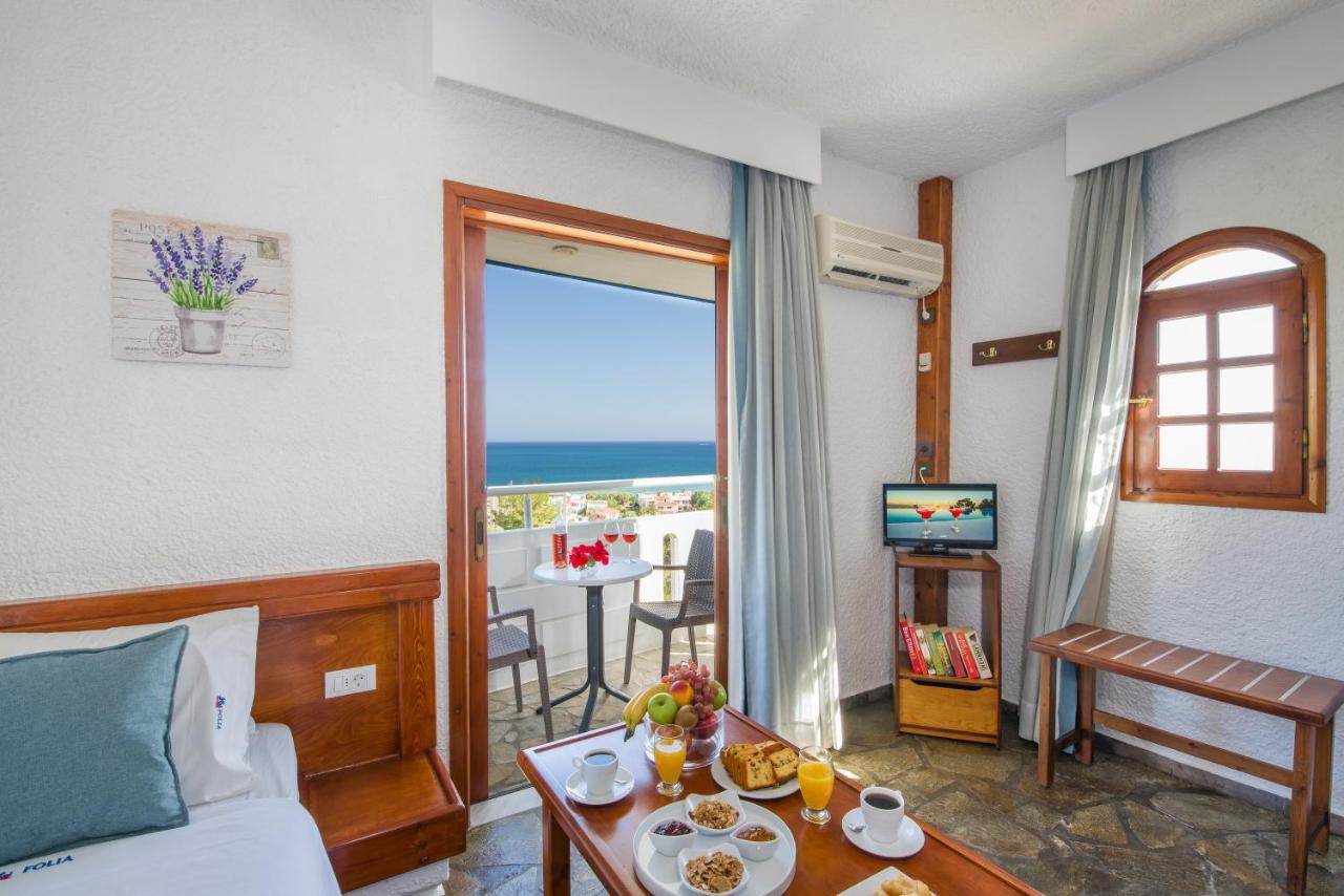 Folia Apartments Chania Agia Marina Eksteriør bilde